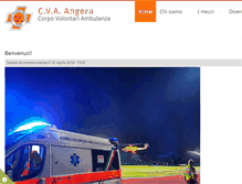 Tablet Screenshot of cva-angera.it
